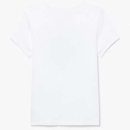 T-SHIRT LACOSTE JUNIOR FILLE CORE PERFOMANCE GRAPHIC