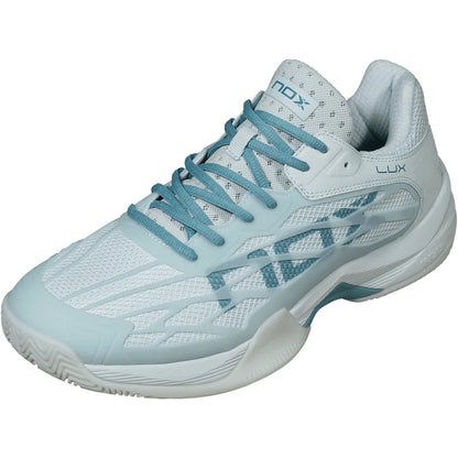 CHAUSSURES NOX PADEL FEMME AT10 LUX MORNING MIST/TURQUOISE