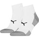 CHAUSSETTES PUMA QUARTER CUSHIONED (ANKLE)