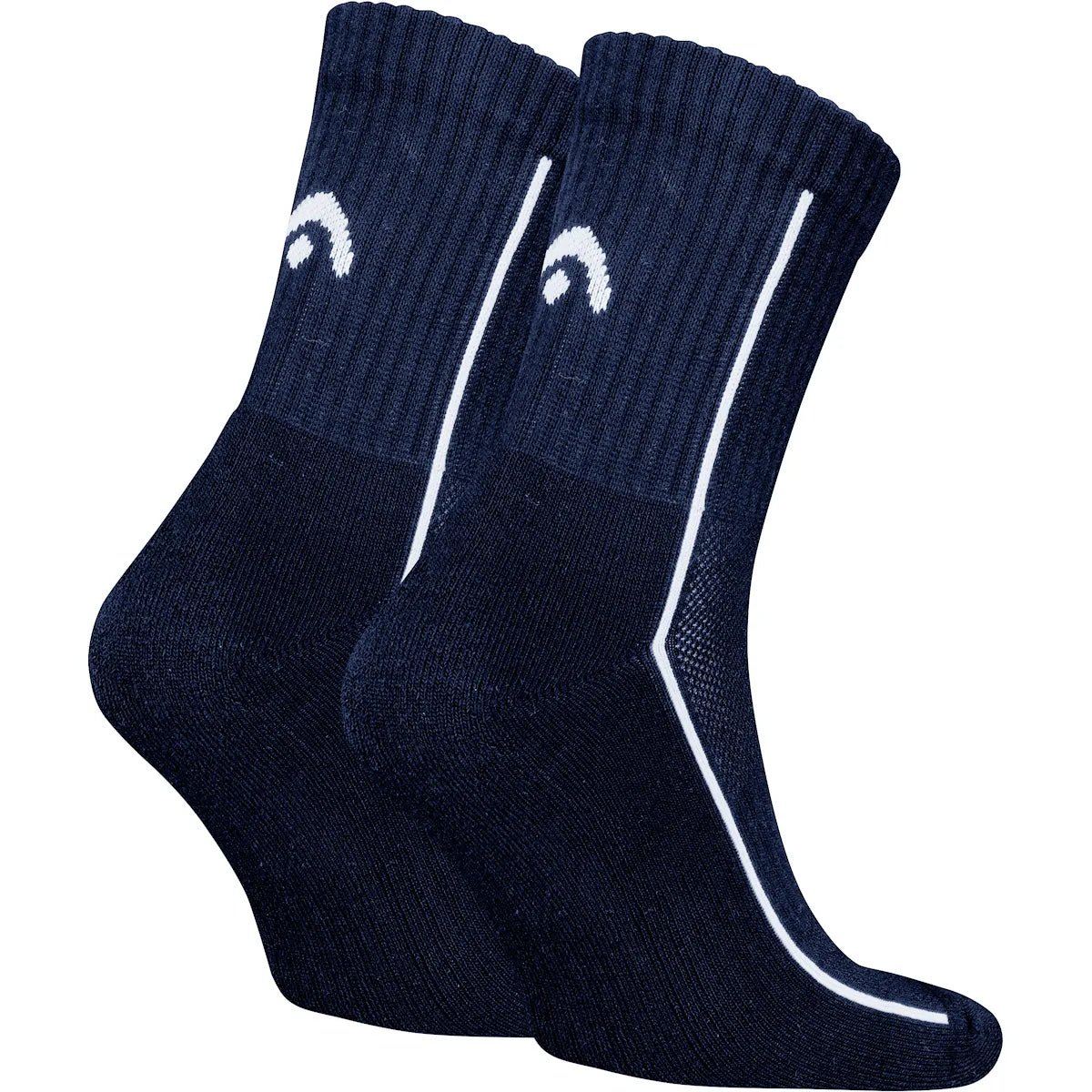 2 PAIRES DE CHAUSSETTES HEAD PERFORMANCE CREW (MID)