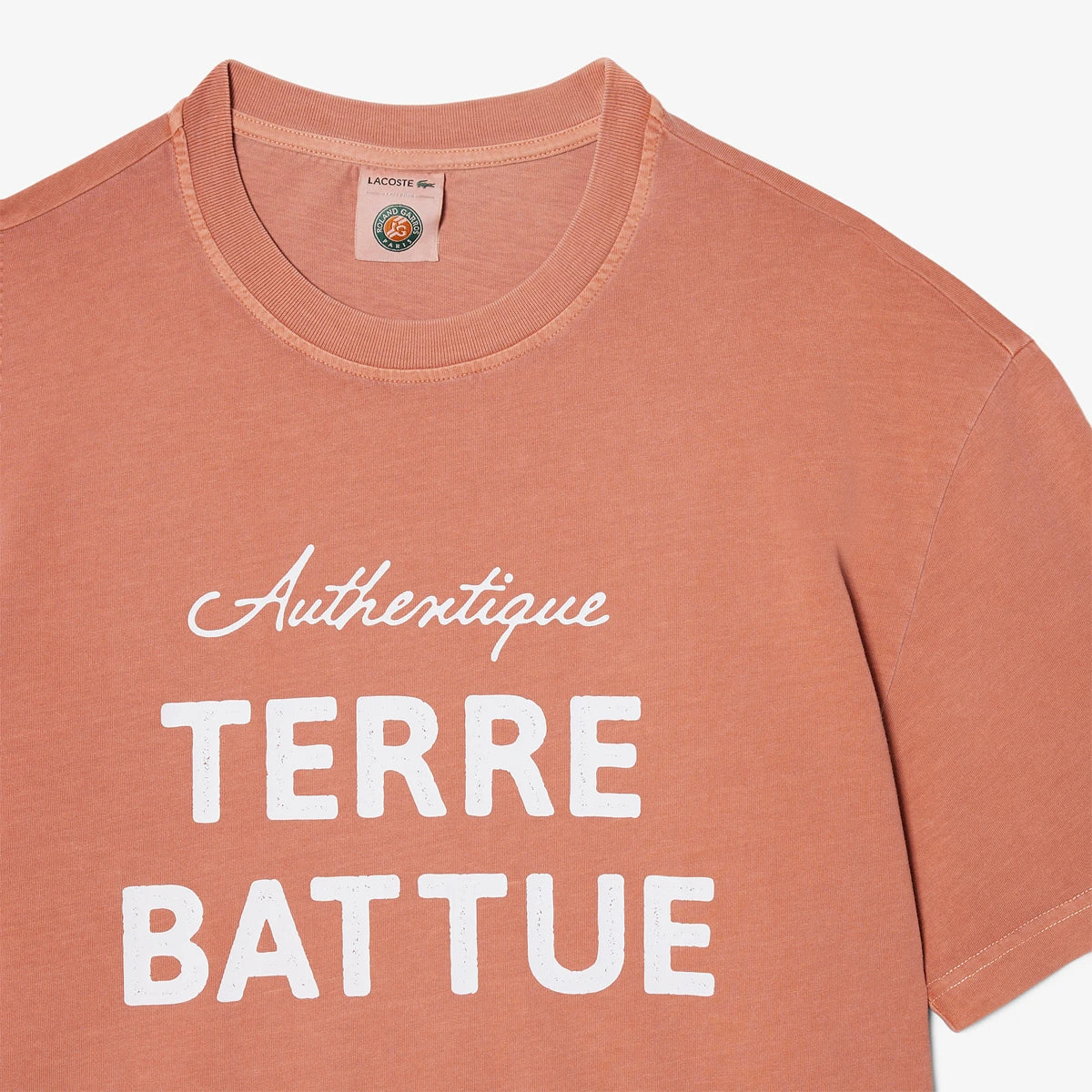 T-SHIRT LACOSTE ROLAND GARROS CLAY