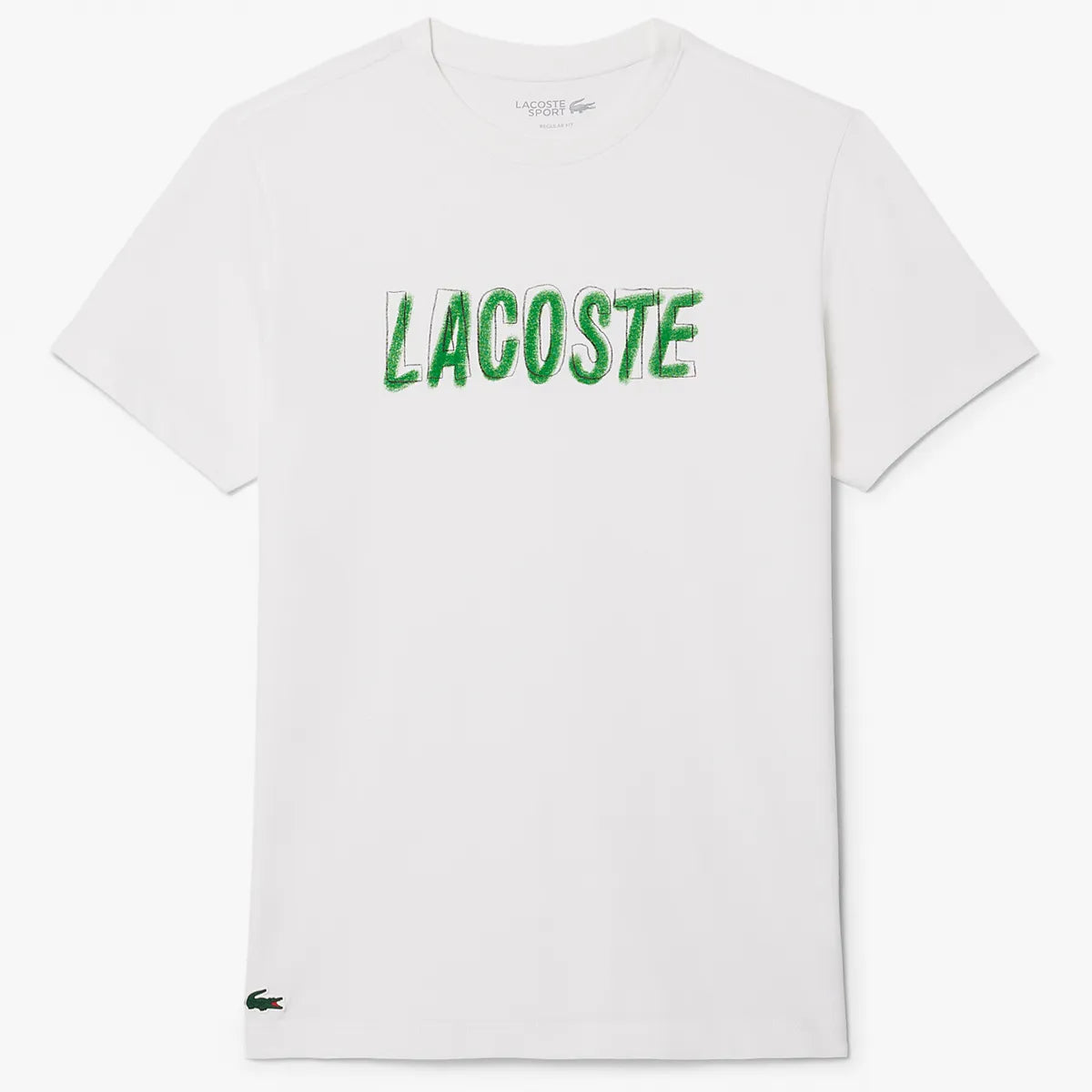 T-SHIRT LACOSTE CORE PERFORMANCE WORDING
