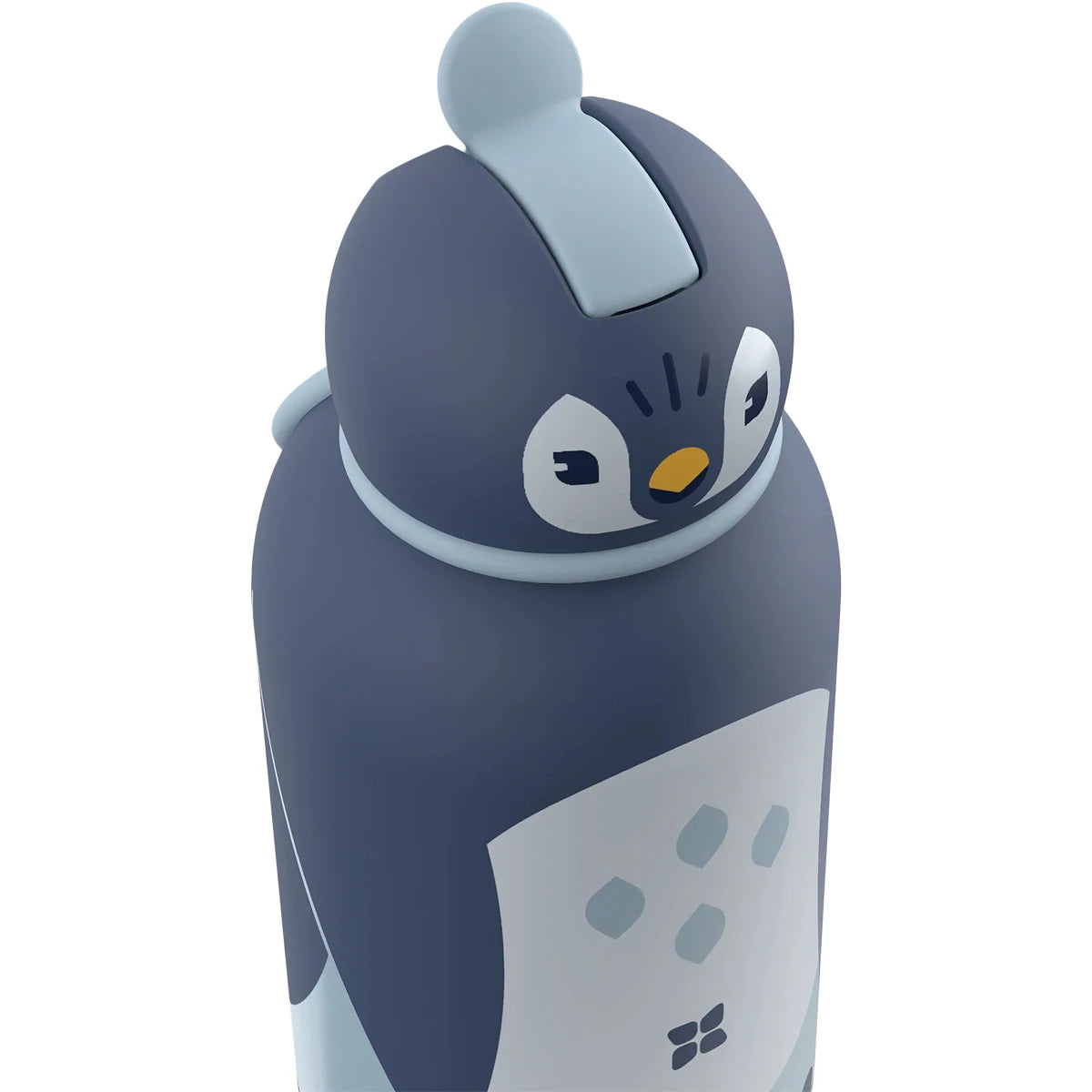 STAINLESS STEEL CHILDREN'S WATER BOTTLE WATERDROP PICO THE PENGUIN 400ML