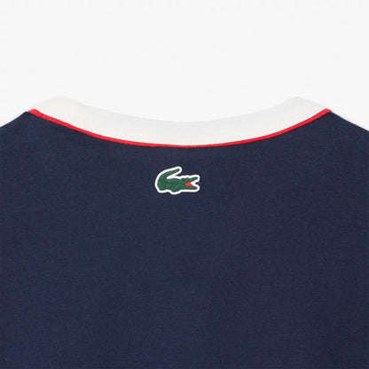 T-SHIRT LACOSTE FEMME HERITAGE