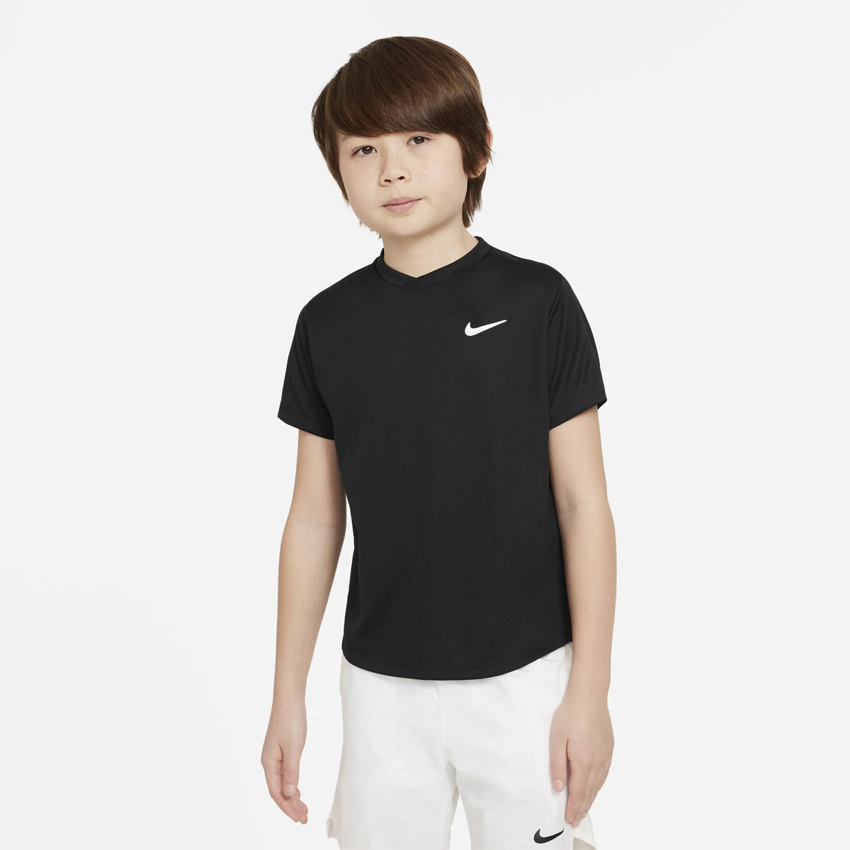 NIKE JUNIOR JUNGEN T-SHIRT COURT DRI-FIT VICTORY