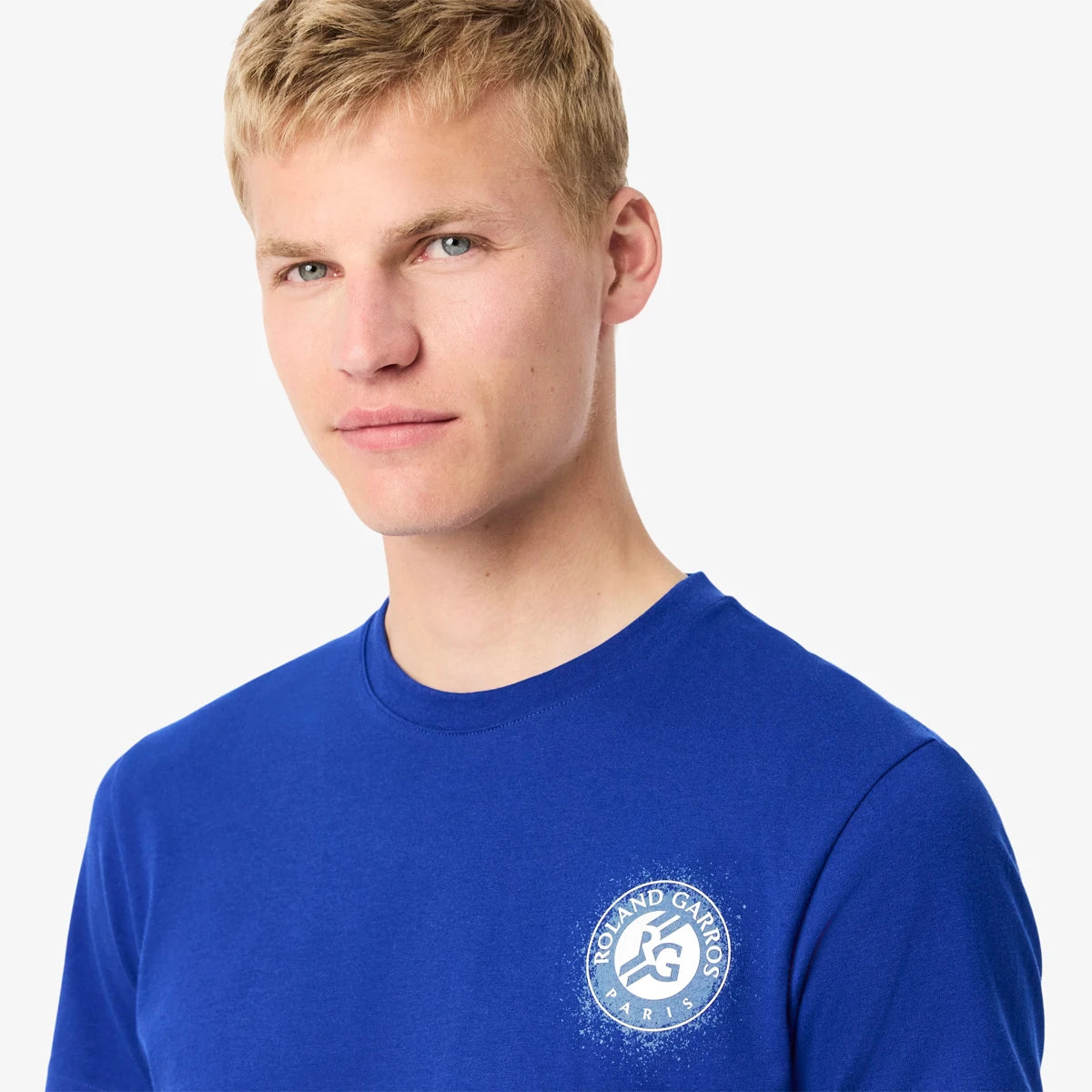 T-SHIRT LACOSTE ROLAND-GARROS SPRAY LOGO