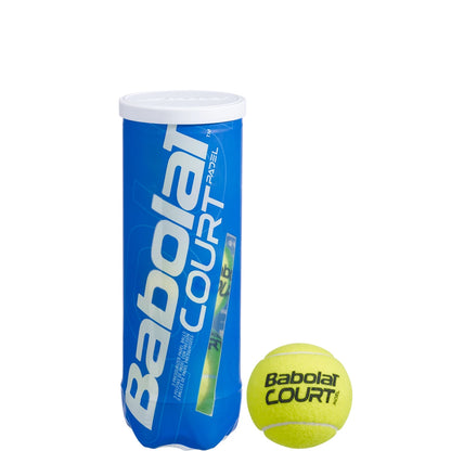 3-BALL TUBE OF BABOLAT COURT PADEL BALLS