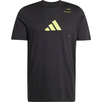 ADIDAS PLAY GRAPHIC TENNIS BAUMWOLL T-SHIRT