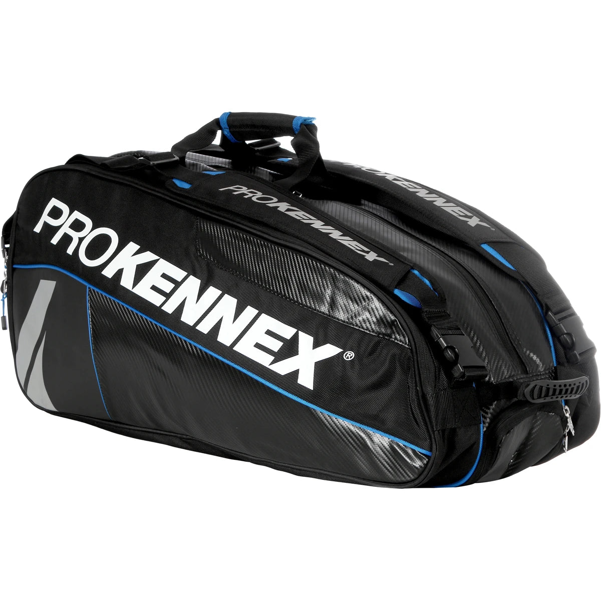 THERMO PRO TENNIS-TASCHE KENNEX TRIPLE SCHWARZ/BLAU