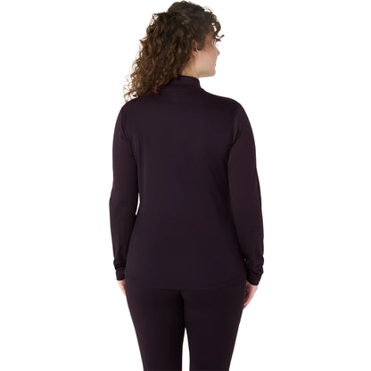 ASICS WOMEN'S CORE LONG-SLEEVE 1/2 ZIP T-SHIRT