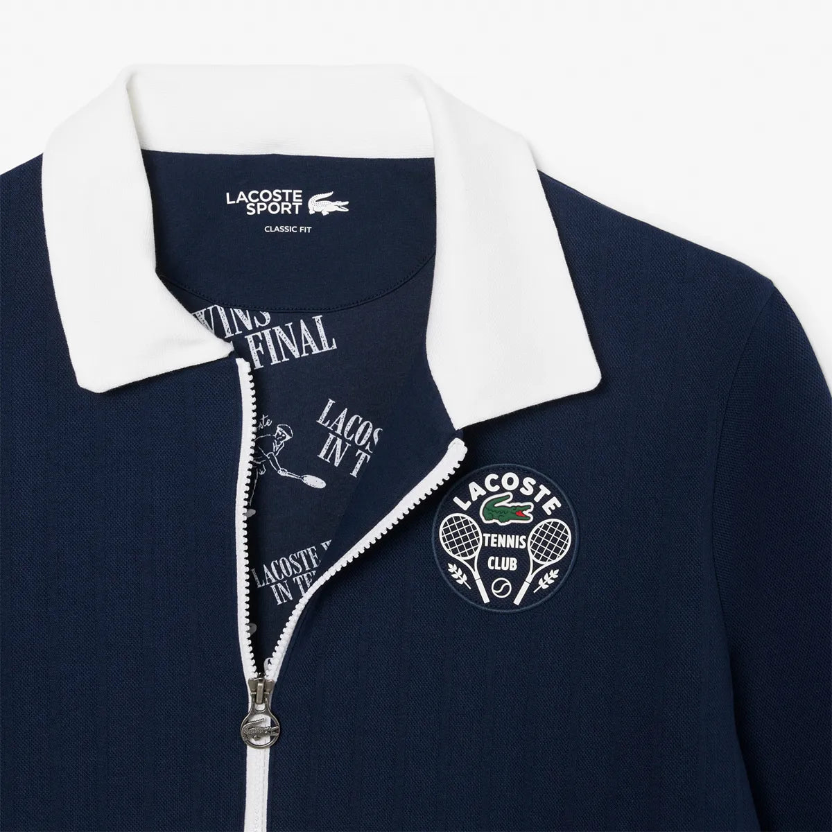 LACOSTE HERITAGE COTTON JACKET