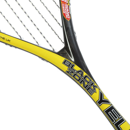 RAQUETTE DE SQUASH KARAKAL BLACK ZONE YELLOW (120G)