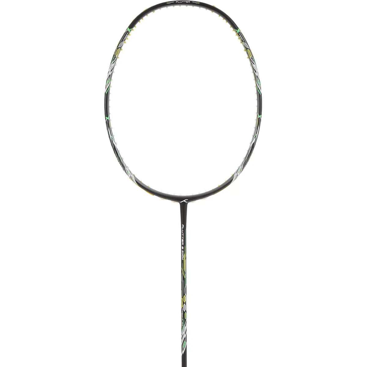 HUNDRED FLUTTER S ZOOM BLACK-GREY BADMINTON RACKET