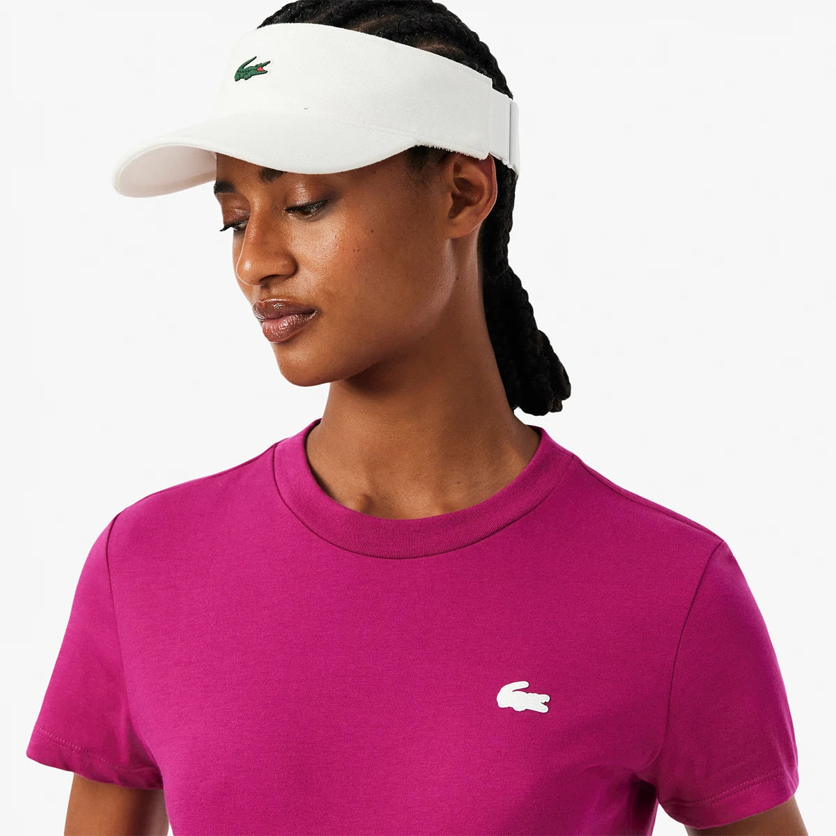 DAMEN T-SHIRT LACOSTE CORE PERFORMANCE