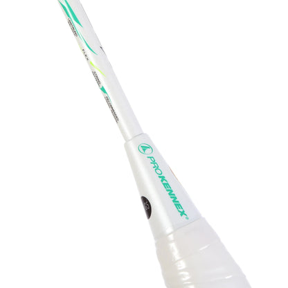 PRO KENNEX IMPACT NEW CARBON LIME BADMINTON RACKET (STRUNG)