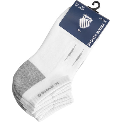 3 PAIRES DE CHAUSSETTES K-SWISS SPORT (LOW)