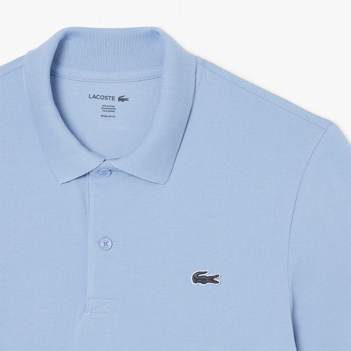 POLO LACOSTE CORE PERFORMANCE OTTOMAN REGULAR FIT