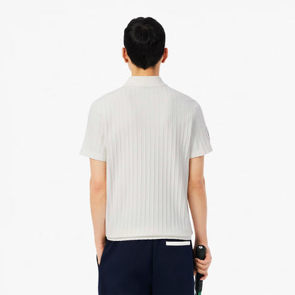 POLO LACOSTE HERITAGE PLISSIERT