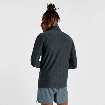 T-SHIRT MANCHES LONGUES NEW BALANCE 1/4 ZIP SPORT ESSENTIALS