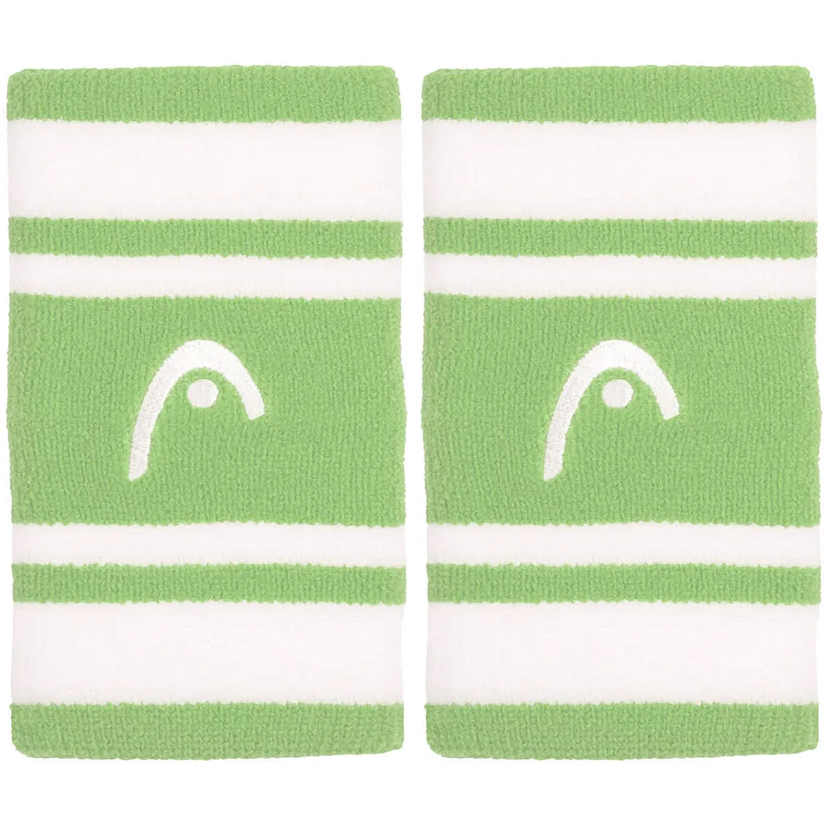 PAIRE DE SERRE POIGNETS HEAD DOUBLE LARGEUR 5" STRIPED