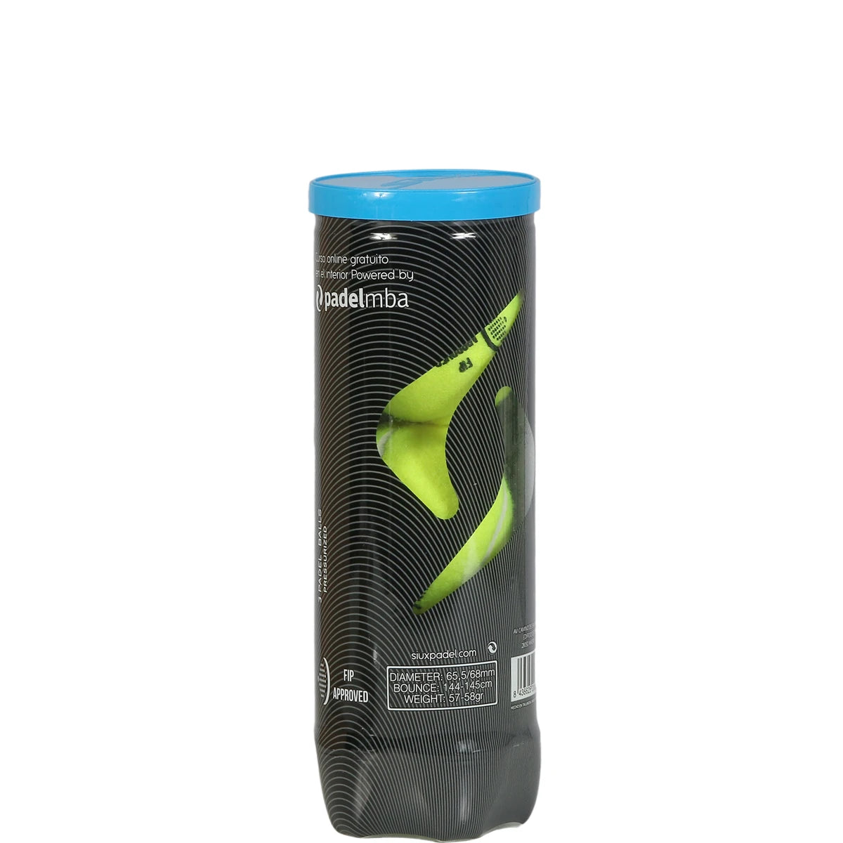 CARTON DE 24 TUBES DE 3 BALLES DE PADEL SIUX NEO SPEED