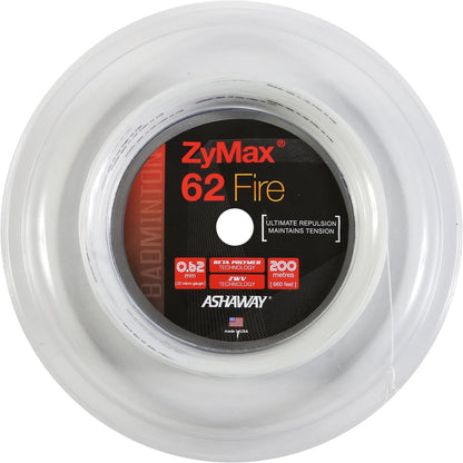 BOBINE BADMINTON ASHAWAY ZYMAX 62 FIRE (200 METRES)