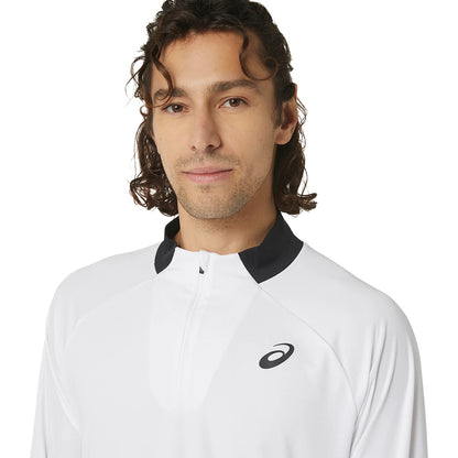 ASICS COURT LANGARM-T-SHIRT MIT 1/2 REISSVERSCHLUSS