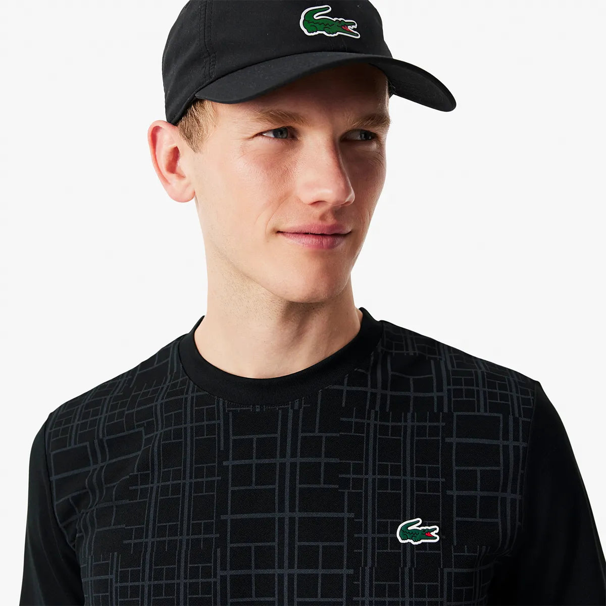 T-SHIRT LACOSTE DJOKOVIC FAN  NEW YORK