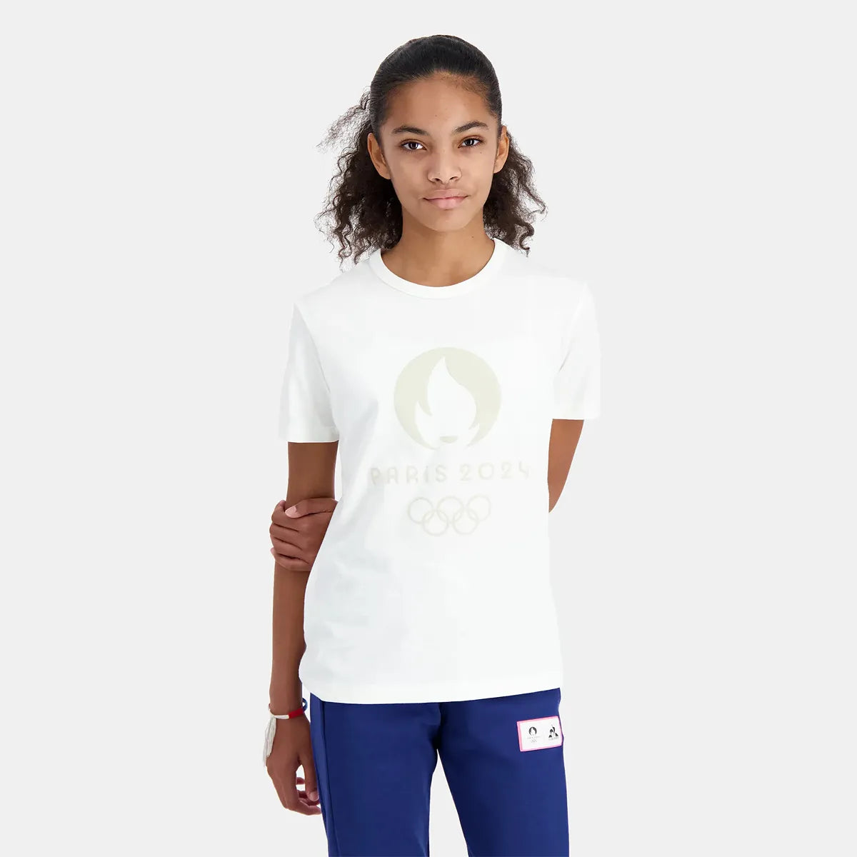 T-SHIRT LE COQ SPORTIF JUNIOR PARIS 2024 GRAPHIQUE