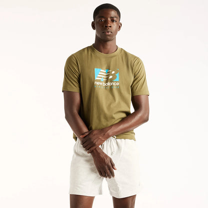T-SHIRT NEW BALANCE RECTANGLE RELAXED