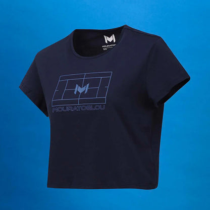T-SHIRT MOURATOGLOU APPAREL FEMME TRAINING COTON