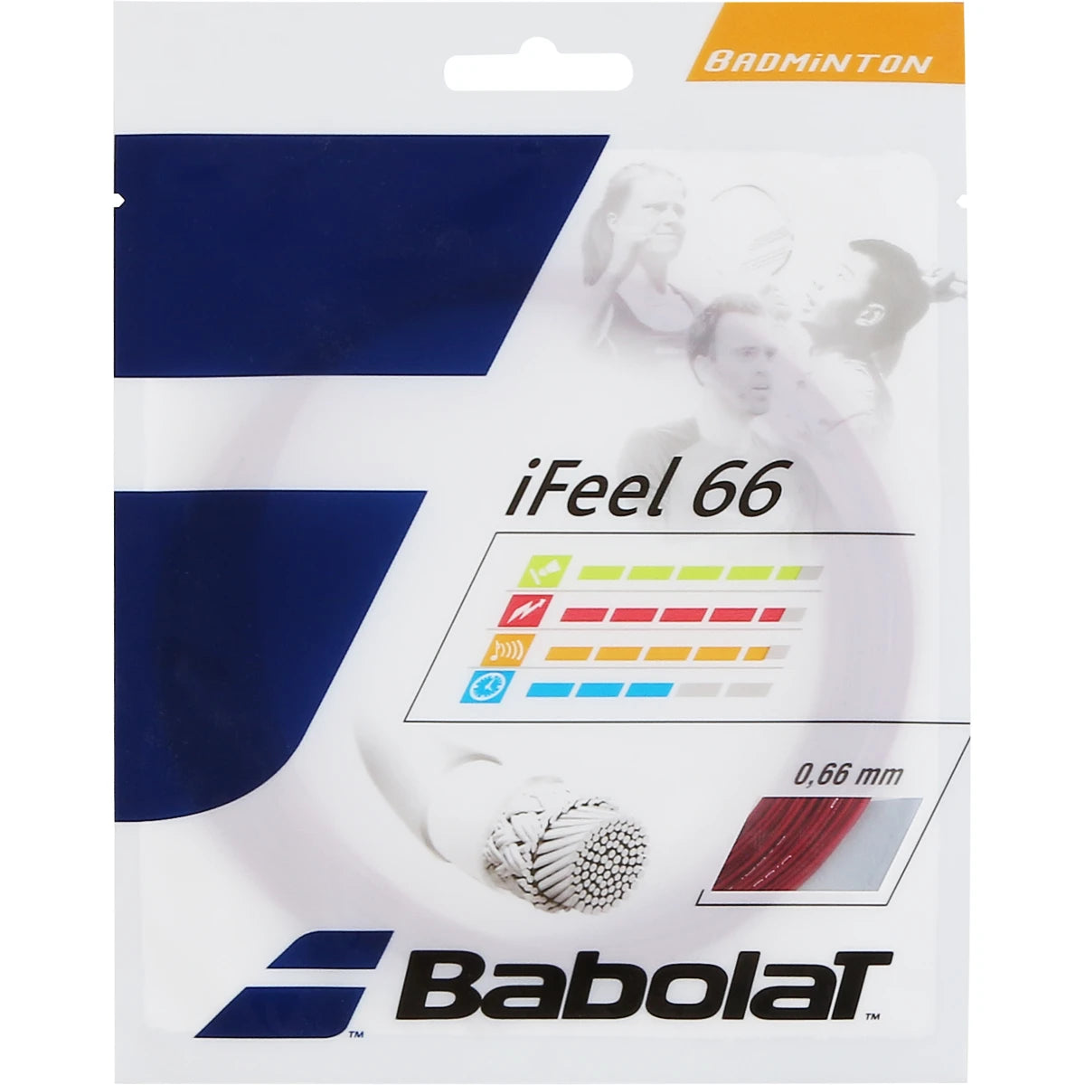 CORDAGE BADMINTON BABOLAT IFEEL 66 (10 METRES)