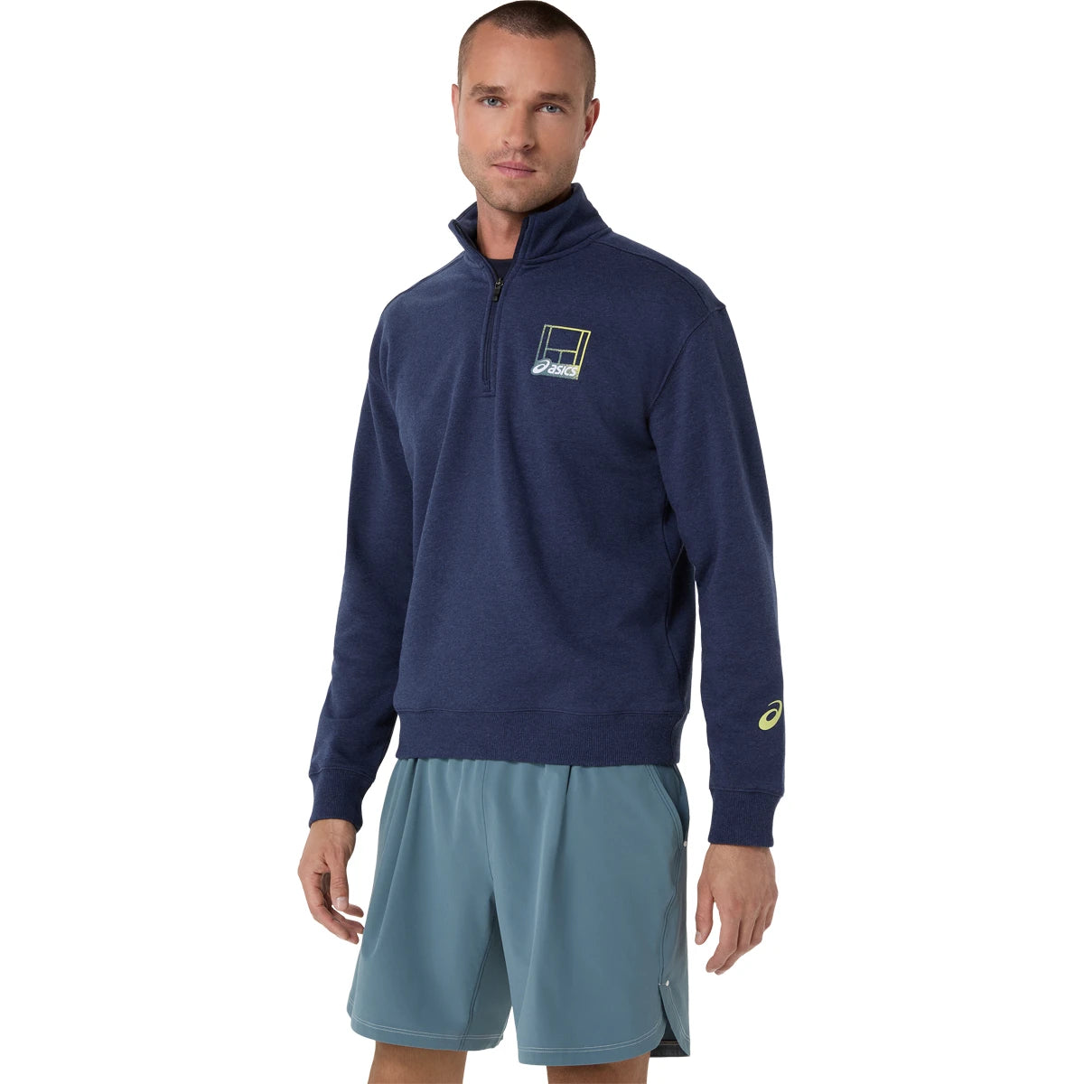SWEAT ASICS COURT 1/4 DE ZIP