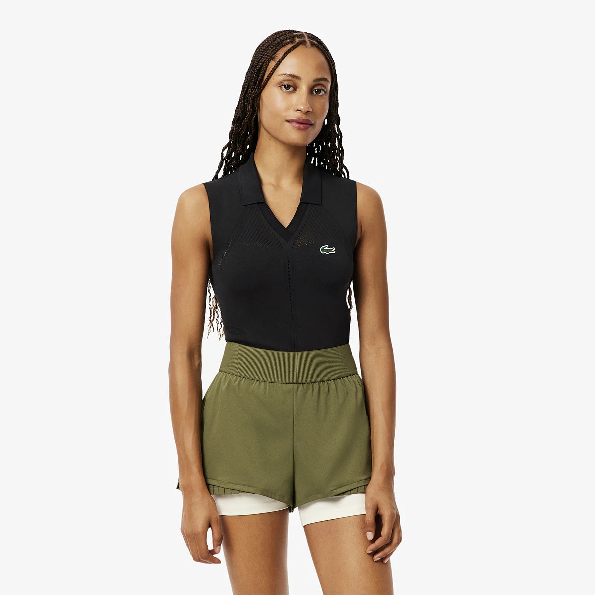 LACOSTE DAMEN ATHLETEN-TRÄGERTOP ASIEN / EUROPA