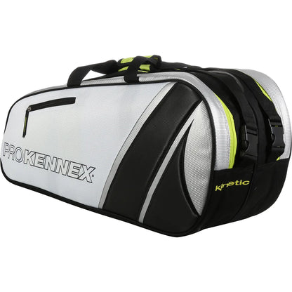 PRO KENNEX TENNISSCHLAGTASCHEN DOPPELT COOL GREY/SCHWARZ