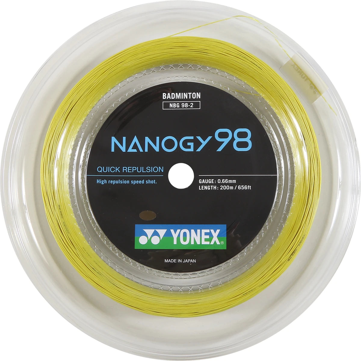 BOBINE BADMINTON YONEX NANOGY 98 (200 METRES)