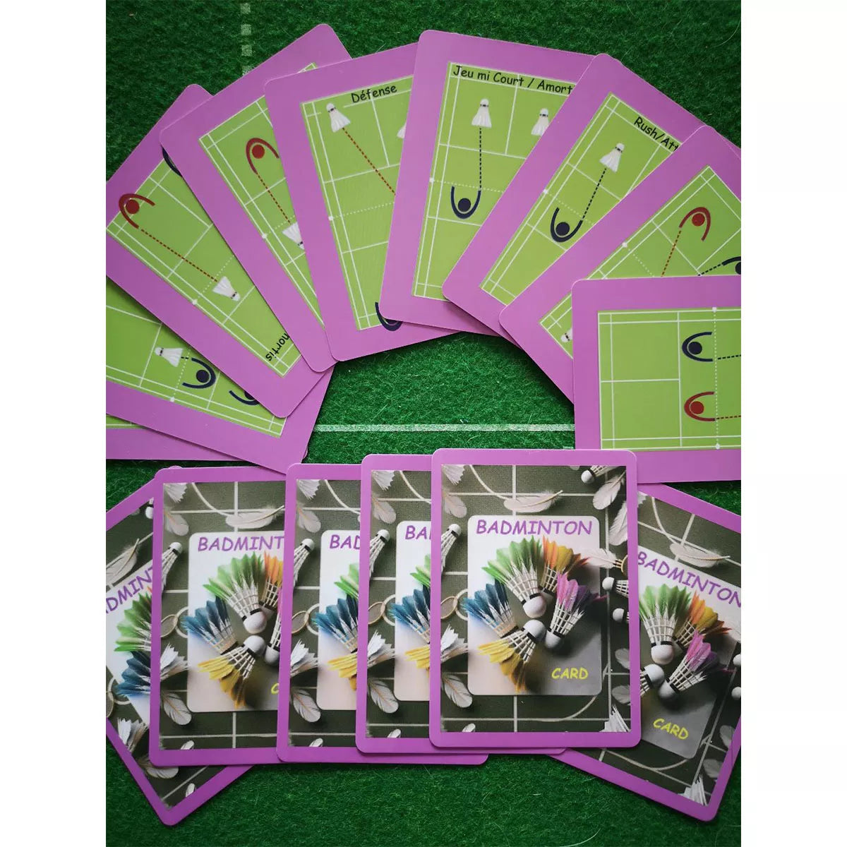 BADMINTON CARD SET