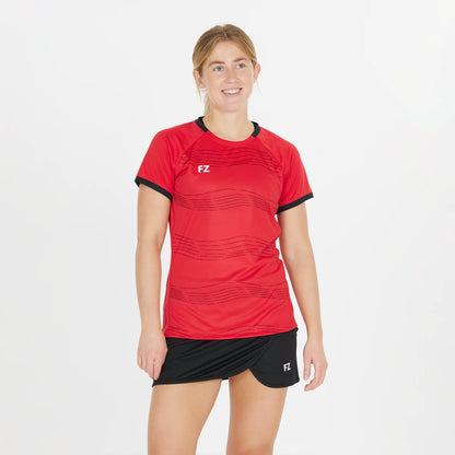 T-SHIRT FZ FORZA FEMME CL2502 S/S ROUGE