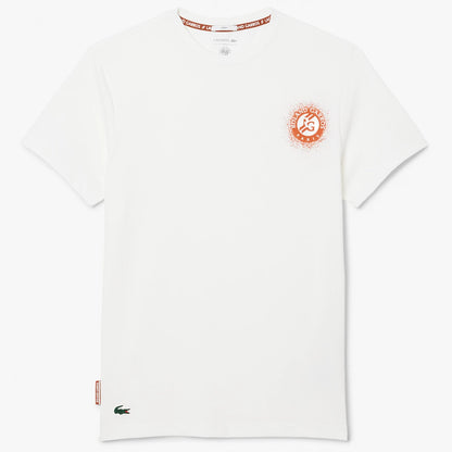 LACOSTE ROLAND-GARROS SPRAY LOGO T-SHIRT