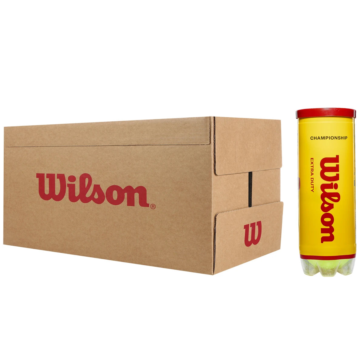 CARTON DE 24 TUBES DE 3 BALLES WILSON CHAMPIONSHIP