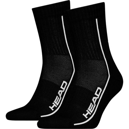 2 PAARE HEAD PERFORMANCE CREW (MID) SOCKEN