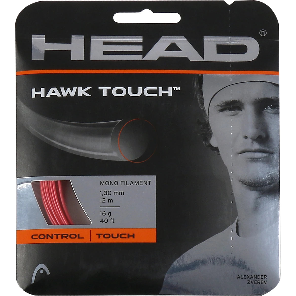 CORDAGE HEAD HAWK TOUCH (12 METRES)