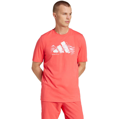 T-SHIRT ADIDAS GRAPHIC TENNIS MELBOURNE TECHNIQUE