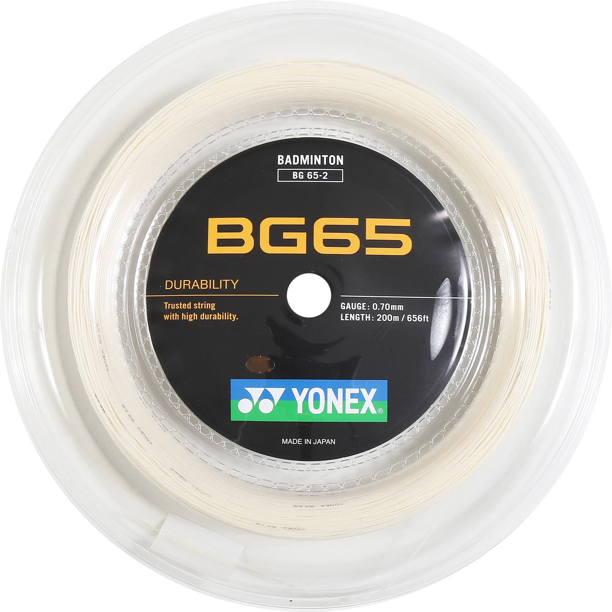 BOBINE BADMINTON YONEX BG65 (200 METRES)