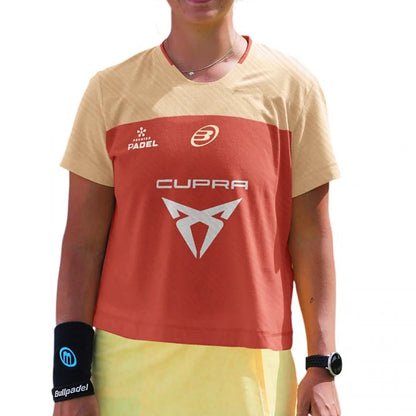 T-SHIRT BULLPADEL FEMME AZABAL OFFICIEL 2026 B.GONZALEZ