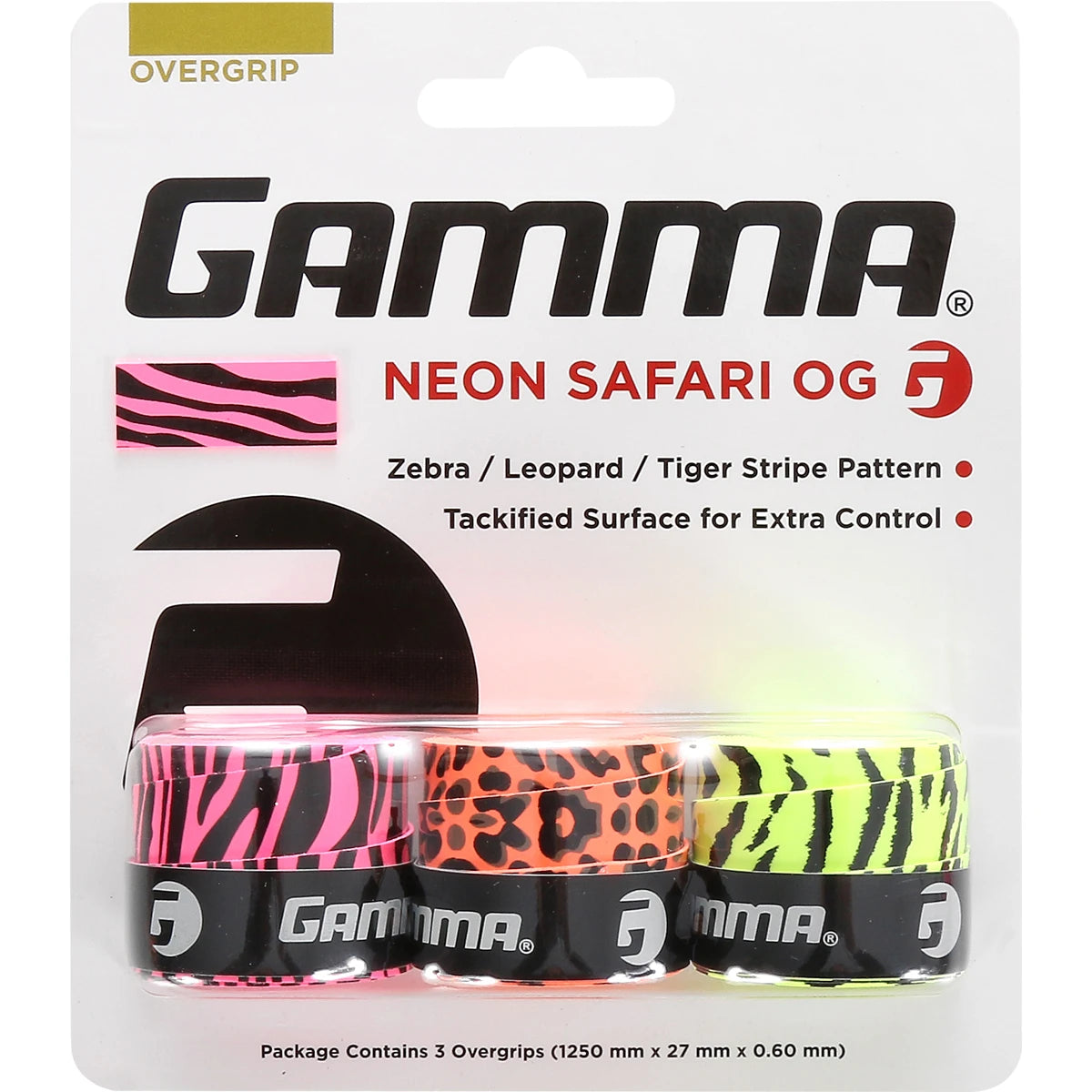 SURGRIPS GAMMA NEON SAFARI x3