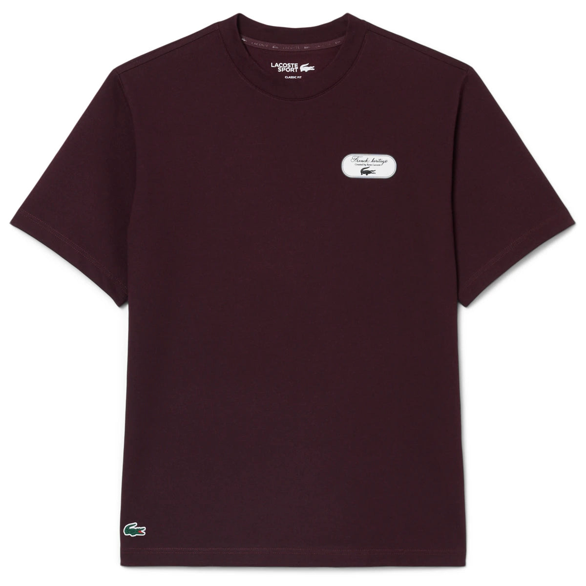 LACOSTE HERITAGE GRAPHIC T-SHIRT