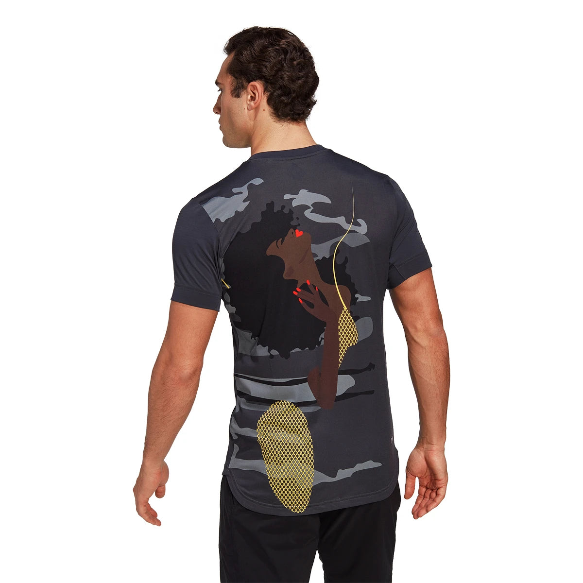 T-SHIRT ADIDAS UNISEXE NEW YORK PRINTED THEBE MAGUGU