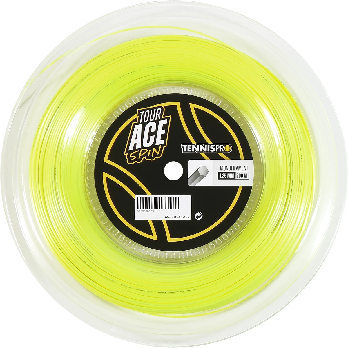 BOBINE TENNISPRO TOUR ACE SPIN (200 METRES)