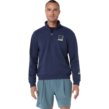 SWEAT ASICS COURT 1/4 DE ZIP